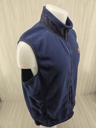Vineyard Vines Auburn University Tigers Fleece Vest in Blue Size Large - Picture 7 of 12