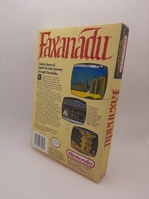 NES - Faxanadu - Box Cover ONLY