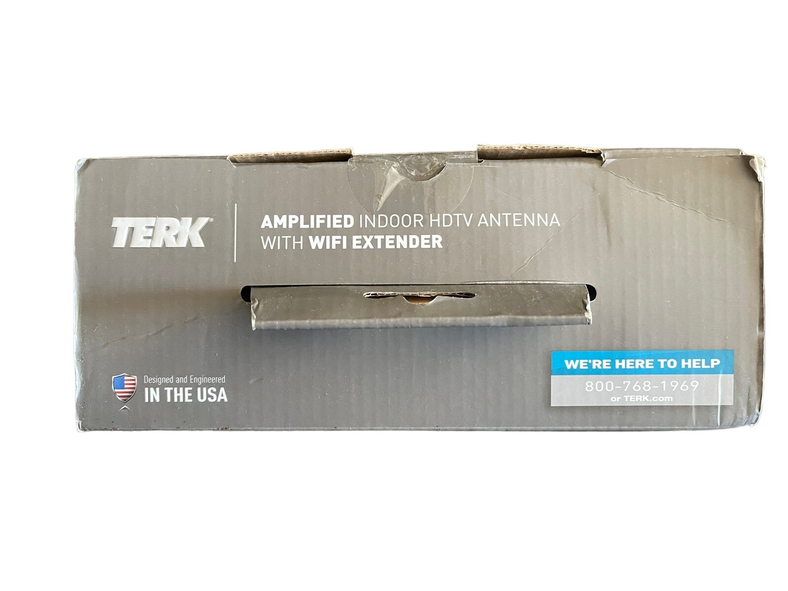 TERK Trinity Xtend Amplified Indoor 4k HDTV Antenna WiFi Extender ...