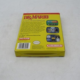 Dr Mario (Nintendo NES) Complete in Box CIB VERY NICE - TESTED - FAST SHIPPING