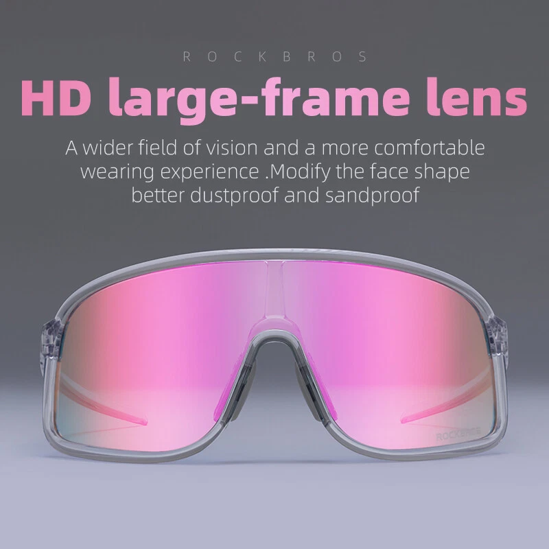 ROCKBROS Gafas de sol deportivas al aire libre polarizadas/fotocromáticas Gafas de ciclismo UV400 Foto 3 de 4