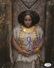 Sophia Nomvete Rings of Power Autographed Signed 8x10 Photo ACOA