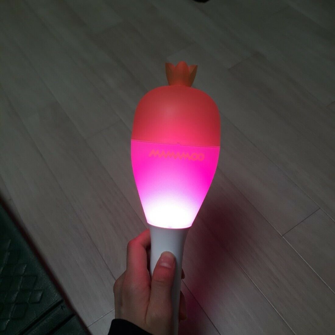 Mamamoo: Hand Holding Glowing Lightstick Moomoo Fandom Merch