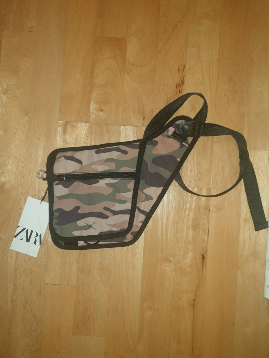 Zara Man Camo Shoulder Waist Bag BNWT eBay