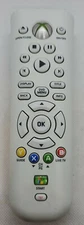 Microsoft Xbox 360 Official Genuine White Mini Media DVD Remote Control