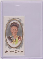 2017 ALLEN & GINTER LAURIE HERNANDEZ A&G BACK MINI CARD #274 ~ GYMNASTICS ~ QTY