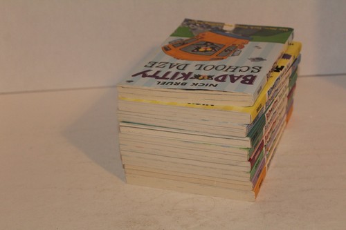Nick Bruel Bad Kitty Paperback 9 Book Lot: Drawn to Trouble, Etc..Pls Read Below - Picture 6 of 11