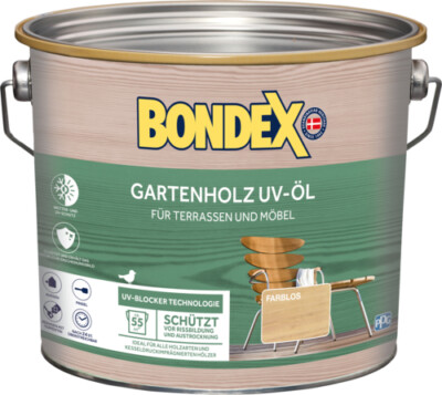 Bondex uv-öl universal farblos 2,5l Außen 2,500 l Bondex farblos