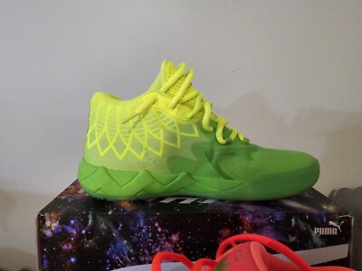 Size 10.5 - PUMA MB.01 x Rick and Morty Green/Red 2022