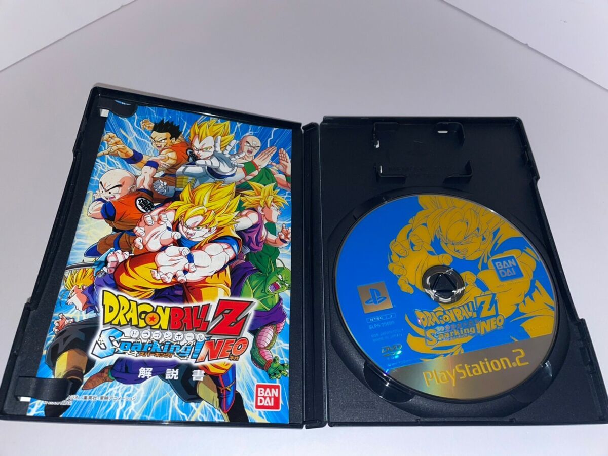 PS2 DRAGON BALL Z Sparking PlayStation 2 Japan Version BANDAI