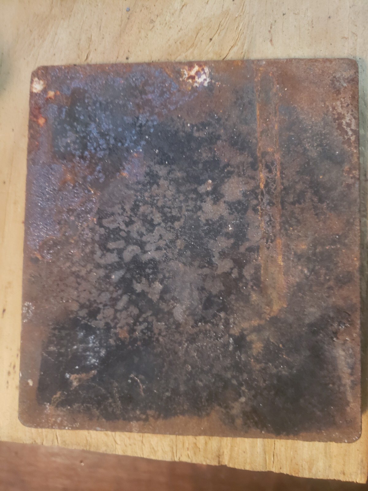 Rare Vintage Englander Wood Burning Stove Cast Iron  Embossed Door Panel