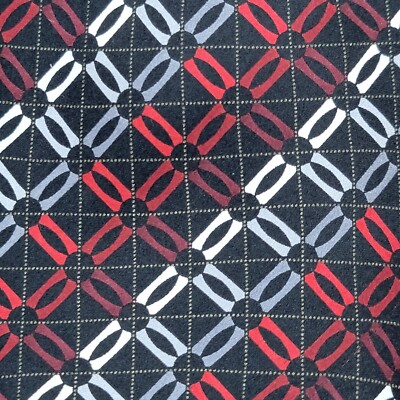 Craft &Barrow Tie 65.x3.5 Silk Geometric Teacher Biologist Architect Doctor CEO