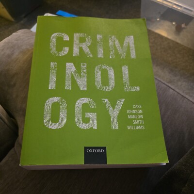 Criminology by Phil Johnson David Manlow, Kate Williams, Steve Case, Roger Smith