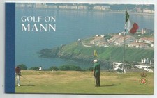 ISLE OF MAN 1997 £4.54 GOLF BOOKLET SB46