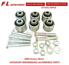 With 6 Bolt 2 Sides Suspension Knuckle Bushing Kit For Jeep Cherokee 2014-2023