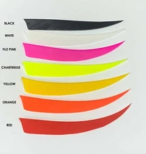 Trueflight 4" Shield Cut LW or RW Feathers - 1 Dozen