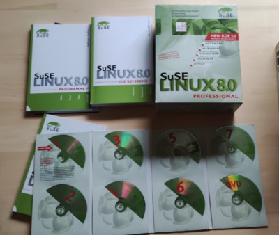 Suse Linux 8.0 Professional in Big Box
