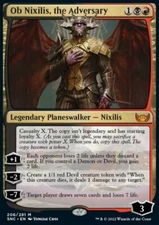 MTG Ob Nixilis, the Adversary (206/484) Streets of New Capenna LP