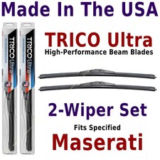 Buy American: TRICO Ultra 2-Wiper Blade Set fits listed Maserati: 13-20-20
