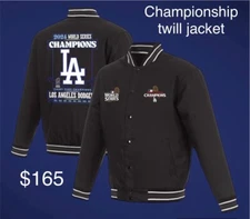 Los Angeles Dodgers JH Design 8-Time World Series Champions  Jacket