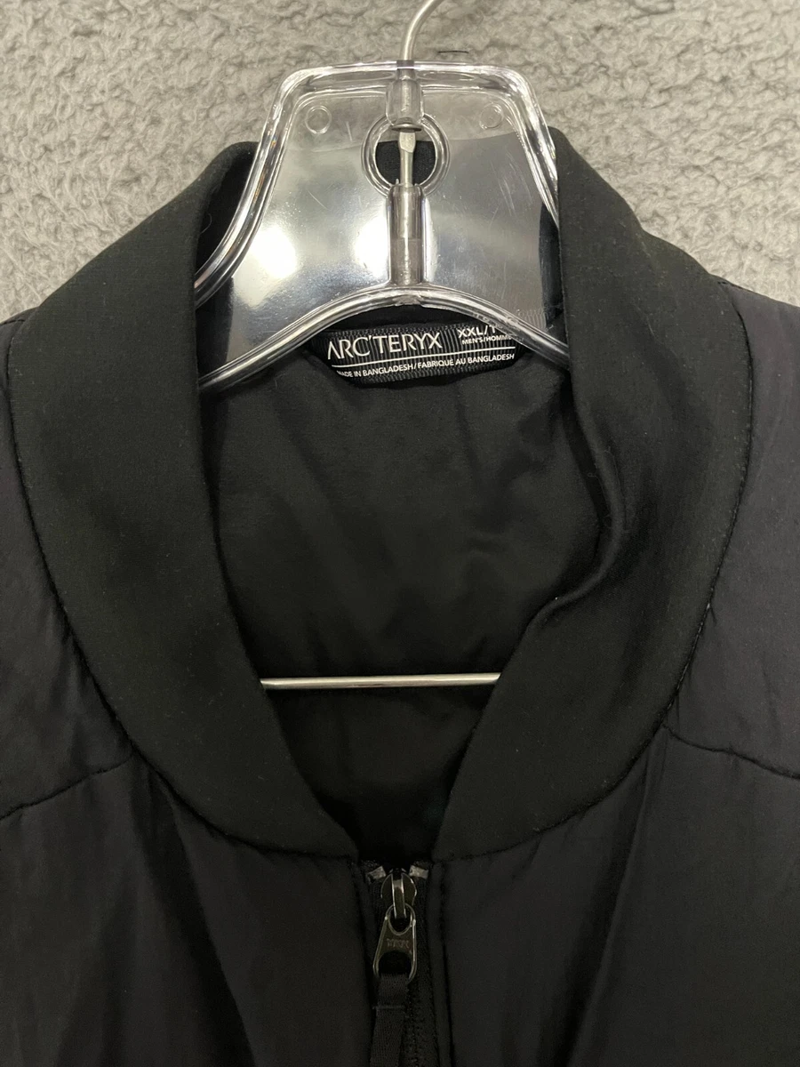 Arc'teryx Seton Insulated Bomber Jacket Mens Black Size XXL Adult | eBay