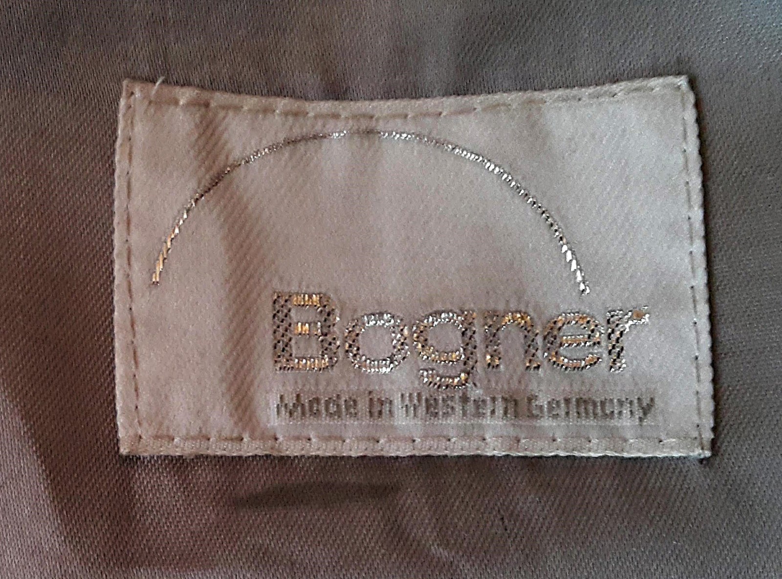 GERMANY VINTAGE AUTHENTIC BOGNER GRAY WOMENS LONG JACKET US 10 EU 38 image 6