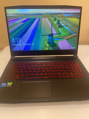 New! MSI Katana GF66 11UE-617 15.6'' 144Hz i7-11800H RTX3060 16GB Gaming Laptop