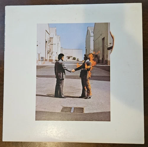 Pink Floyd Wish You Were Here LP 1975 Columbia PC 33453 Vinyl Record VG+