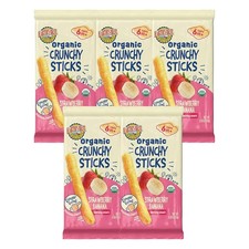 Earth's Best Organic Baby Food Teething Snack, 0.56 oz, 5-Pack,