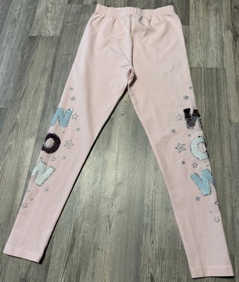 Mädchen Leggings Gr. 134/140 Rosa