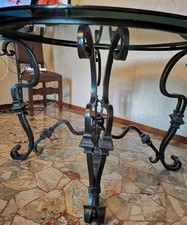 Tavolo in ferro battuto