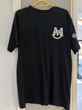 Moncler Black T-Shirt Size medium 