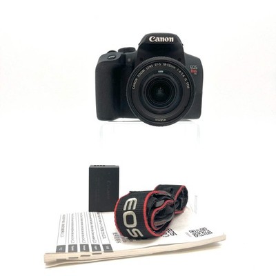 Canon EOS Rebel T8i and Canon EF 18-55mm lens