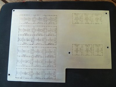 ''Utah''-Plate für  Collins R390A - Empfänger