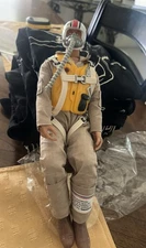 Vintage MGA Enterprises 12" Full Pilot Figure 1/6 Scale Toy Model For RC Plane