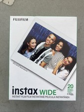 Fujifilm - INSTAX WIDE Instant Film Twin Pack - White-NEW