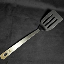 AMCO Houseworks Slotted Spatula Stainless Steel Nylon Handle 13" Rust Proof 8071