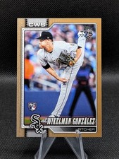 2026 Topps Series 1 Wikelman Gonzalez #167 Gold parallel /2026 Chicago (RC)