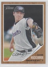 2011 Topps Heritage Minor League Edition Asher Wojciechowski #186 x9h