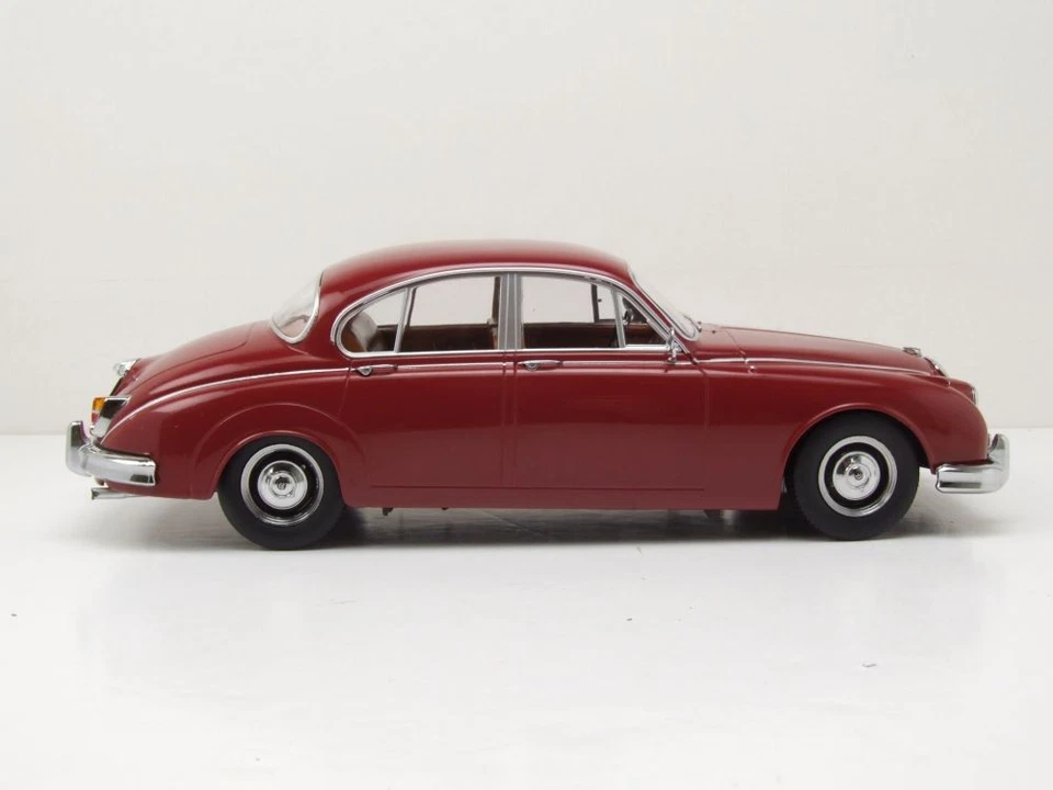 Daimler 250 V6 LHD 1962 rot Modellauto 1:18 KK Scale - Bild 4 von 4