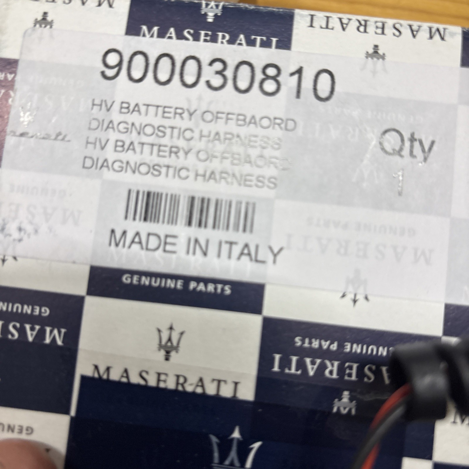 Maserati HV Battery Offboard Diagnost  Oem New#3057