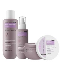 Bare Anatomy Expert Ultra Smoothing Hair Kit Shampoo Hair Mask Serum 3 Piece Set