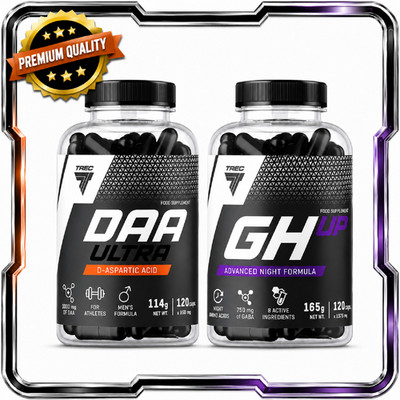 DAA ULTRA + GH UP - 120+120 caps - BESTE Testosteron Booster & Hormon Optimizer