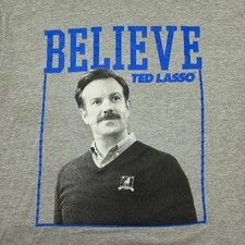 Ted Lasso Believe Graphic T-Shirt AFC Richmond TV Show Comedy Mens 2XL