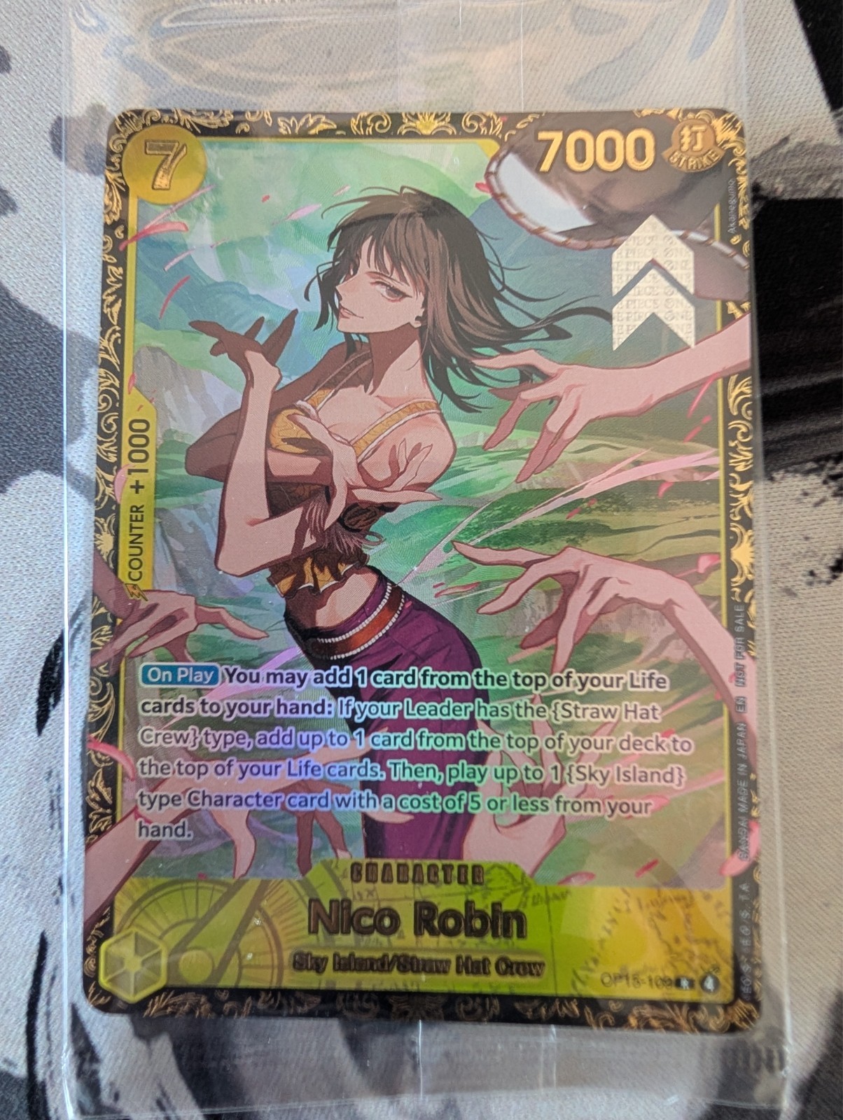 One piece TCG top 16 Regionals Nico Robin