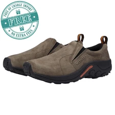 NEW (Authentic) Men's Merrell Jungle Moc, Comfortable, Gunsmoke Suede, Free Ship