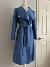 Ted Baker Rose Cashmere/Wool Midaxi Coat Size 4 / UK 14