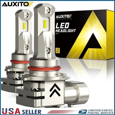 2pc LED Headlight Bulbs Conversion Kit 9005 HB3 High Beam 6000K Bright White D
