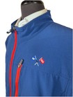 TURTLESON BLUE EMBOIDERED GOLF PERFORMANCE FULL ZIP VEST SZ XXL — photo 1