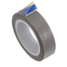 1Pcs 0.5"x33ft 0.08mm Thick PTFE Film Tape DIY Single Side Adhesive Gray